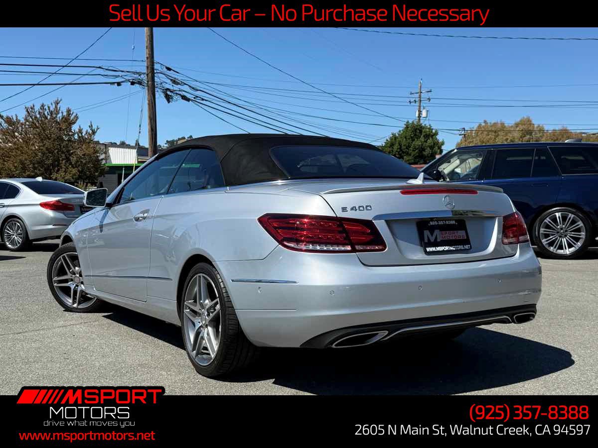 Used 2015 Mercedes-Benz E 400 Cabriolet w/ Premium 1 Package image 12