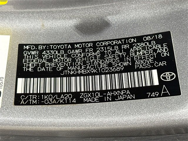 Used 2019 Toyota C-HR Limited image 26