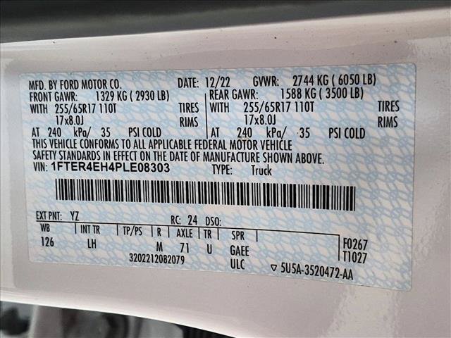 Used 2023 Ford Ranger XLT w/ Bed Utility Package RWD image 21