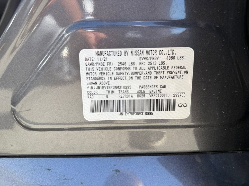 Used 2022 INFINITI Q50 Luxe w/ Cargo Package image 39