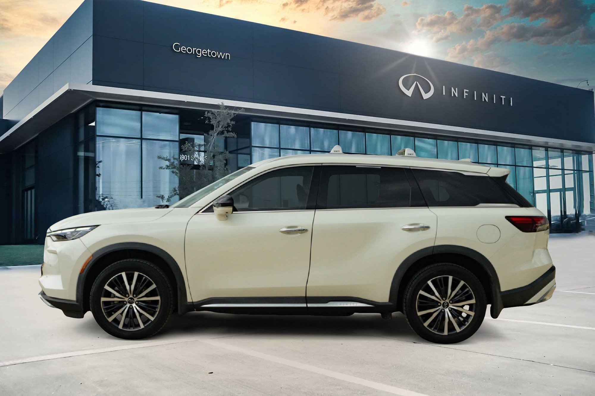 Certified 2022 INFINITI QX60 Sensory w/ Cargo Package FWD image 8