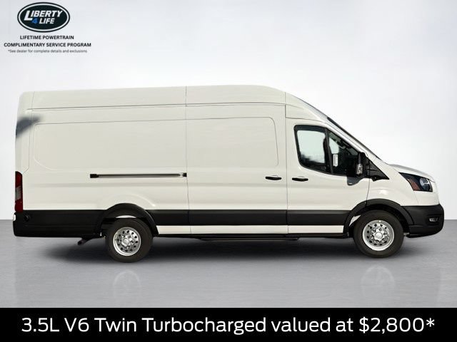 New 2026 Ford Transit 350 148 High Roof Extended w/ Load Area Protection Package RWD image 2
