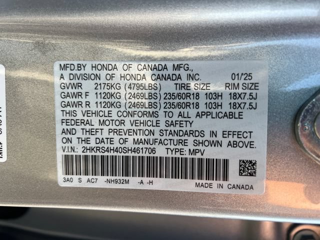 Used 2025 Honda CR-V EX image 17