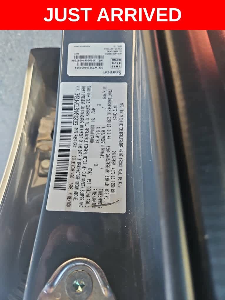 Used 2022 MAZDA MAZDA3 s FWD image 18
