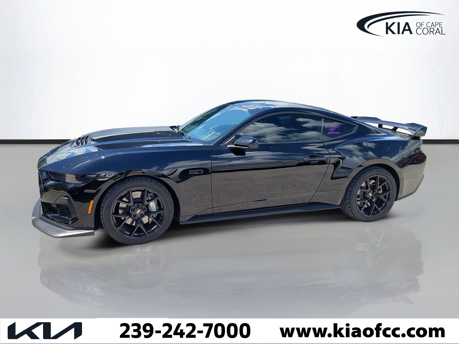 Used 2025 Ford Mustang GT w/ Mustang Nite Pony Package RWD image 3