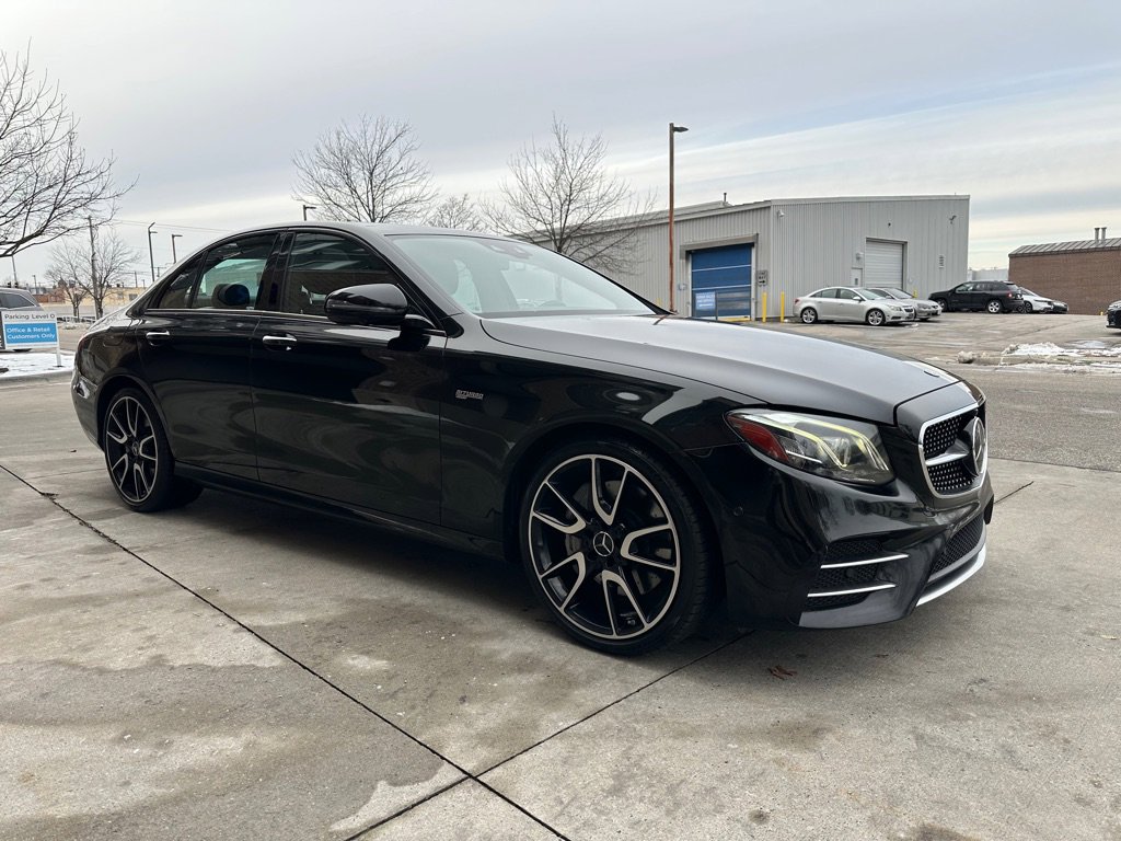 Used 2018 Mercedes-Benz E 43 AMG 4MATIC Sedan w/ Premium 3 Package image 1