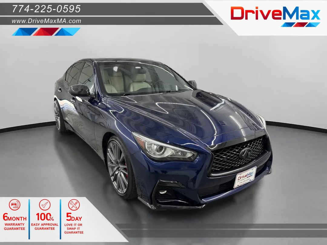 Used 2021 INFINITI Q50 Red Sport 400 w/ Proactive Package RWD image 1