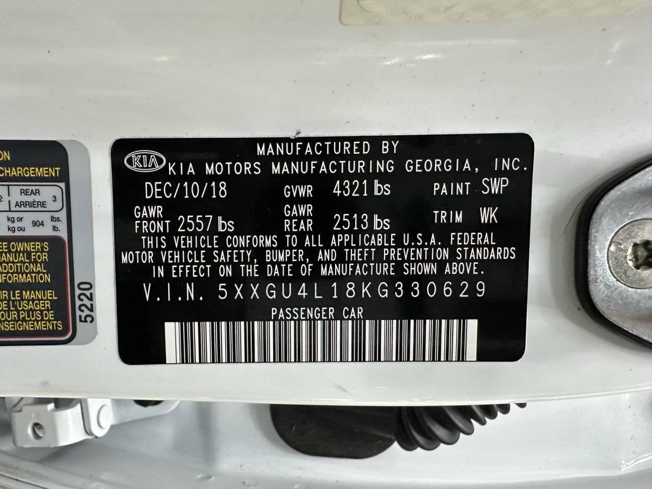 Used 2019 Kia Optima EX w/ EX Premium Package image 32