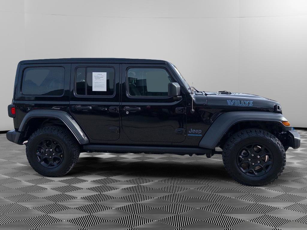 Used 2023 Jeep Wrangler Willys 4xe w/ Sun & Screen Package image 8
