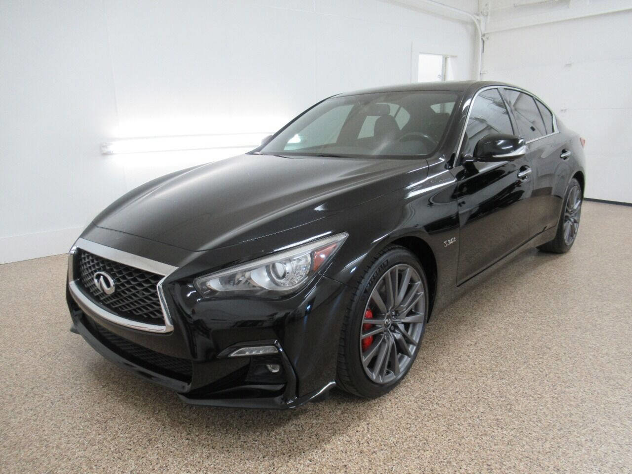 Used 2018 INFINITI Q50 Red Sport 400 image 2