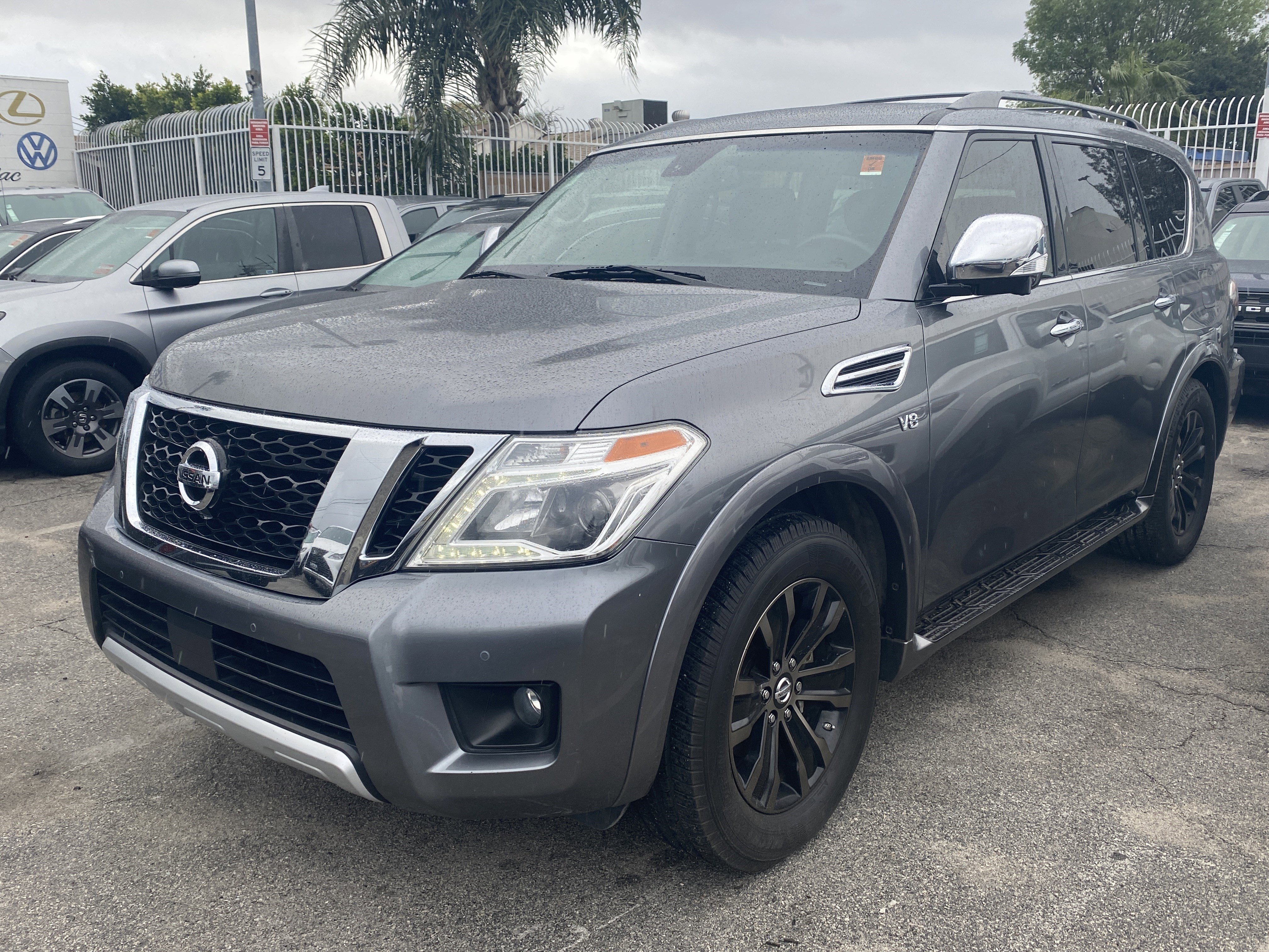 Used 2017 Nissan Armada Platinum w/ Captain Seat Package image 2