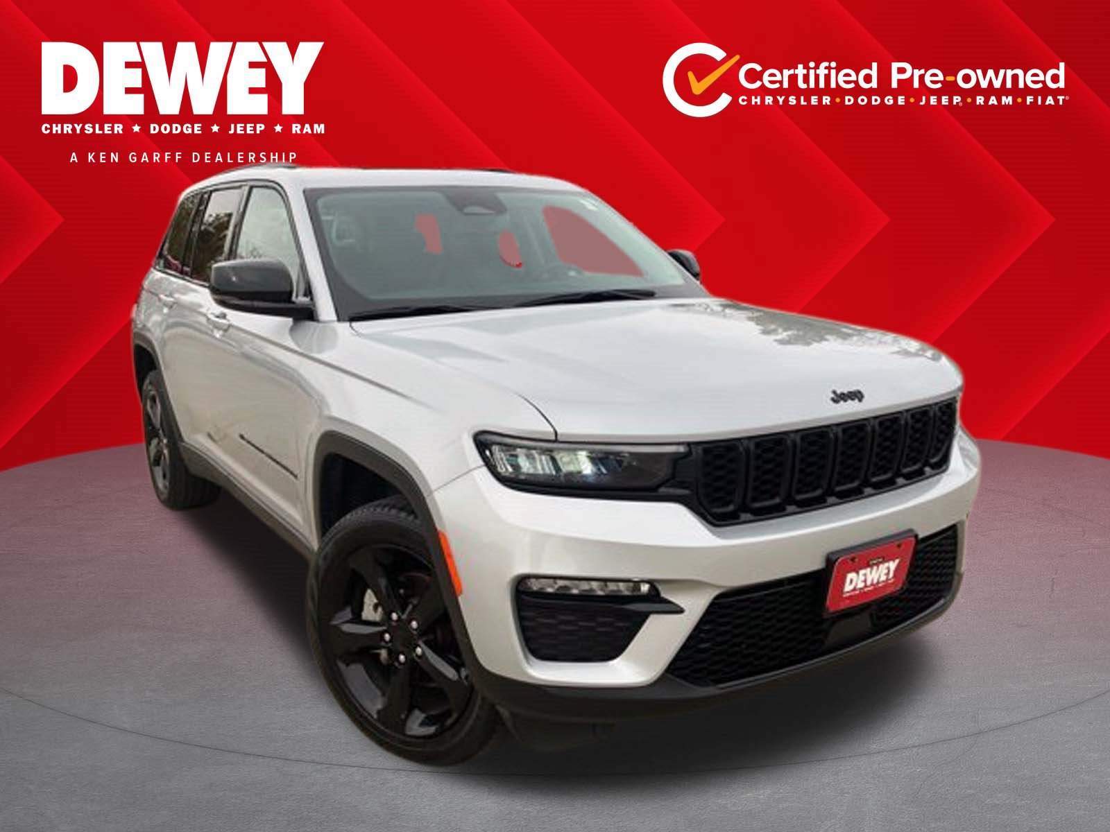 Certified 2023 Jeep Grand Cherokee Limited w/ Black Appearance Package