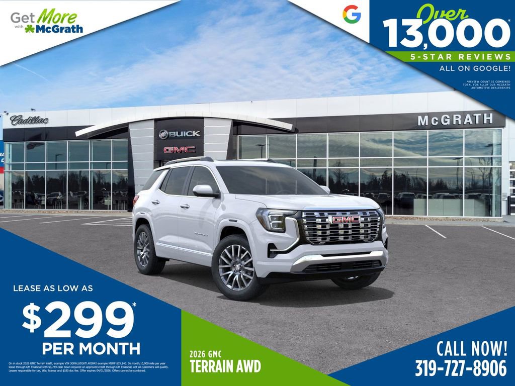 New 2026 GMC Terrain Denali image 1