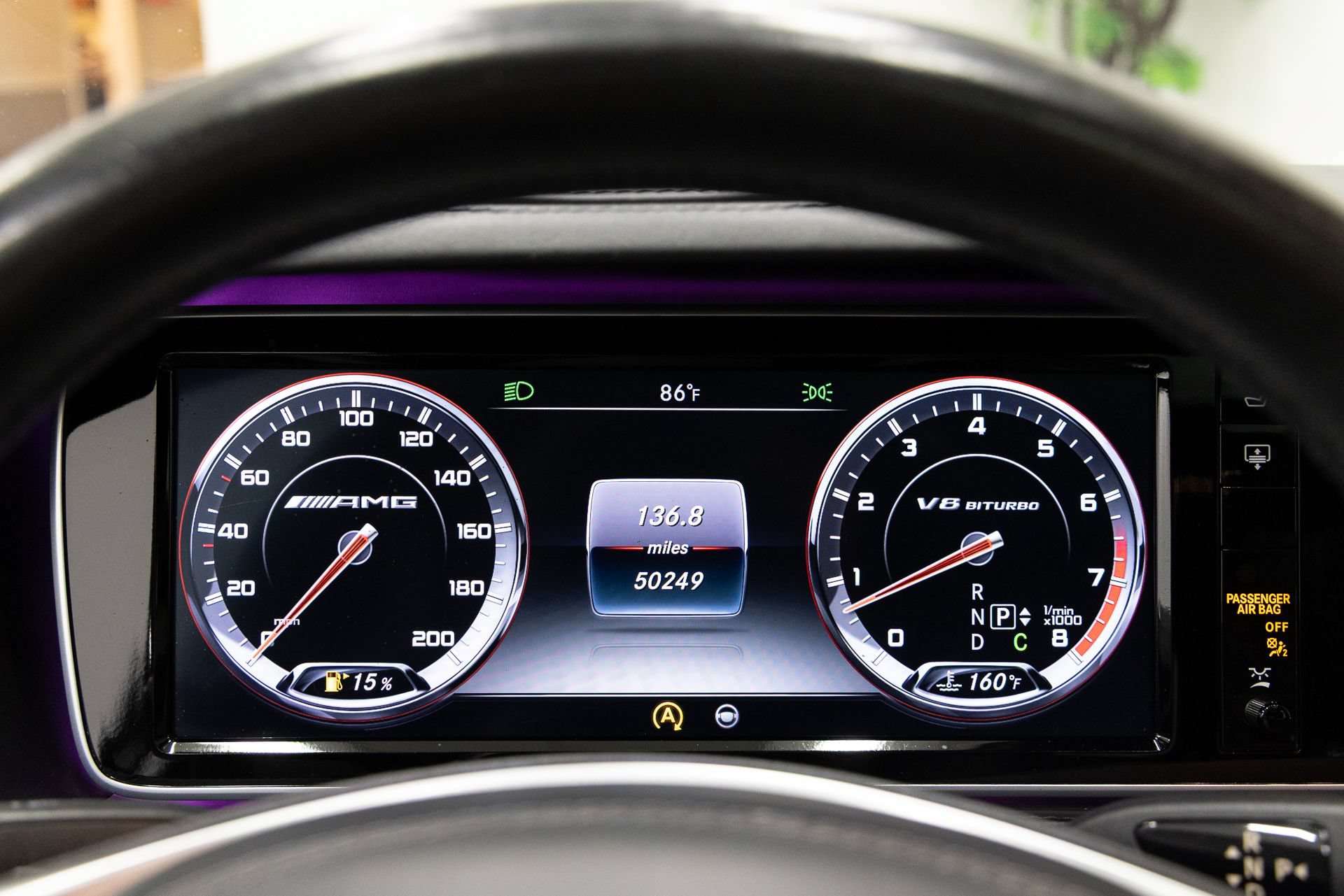 Used 2015 Mercedes-Benz S 63 AMG 4MATIC Sedan w/ Driver Assistance Package image 17