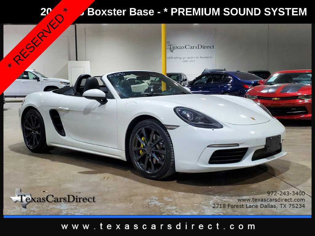 Used 2019 Porsche 718 Boxster RWD image 3