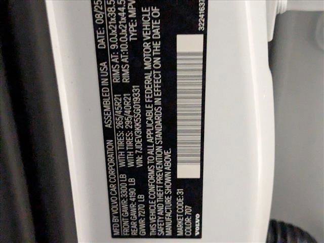 New 2025 Volvo EX90 Plus w/ Protection Package Premier image 22