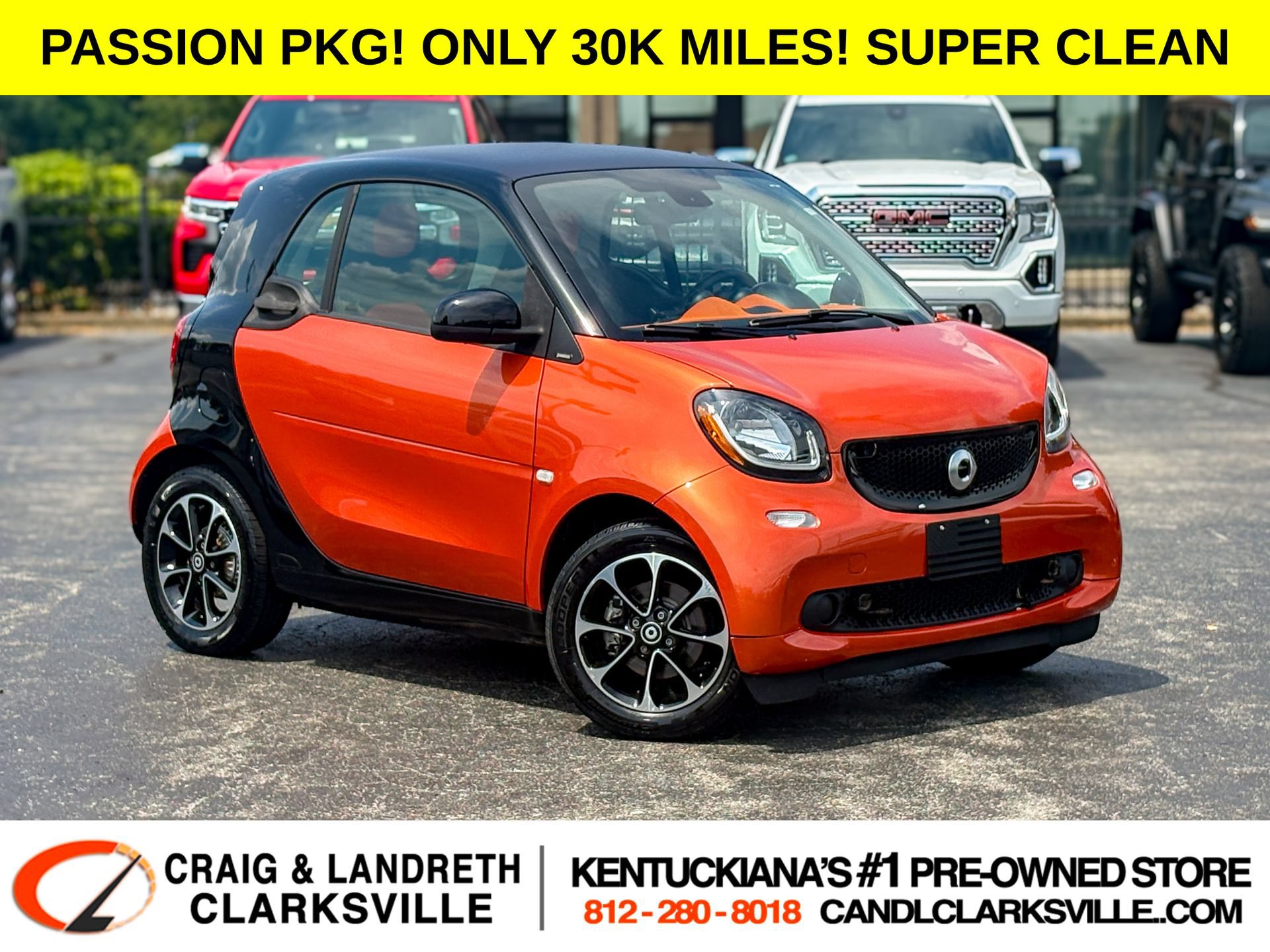 Used 2016 smart fortwo Coupe RWD image 1