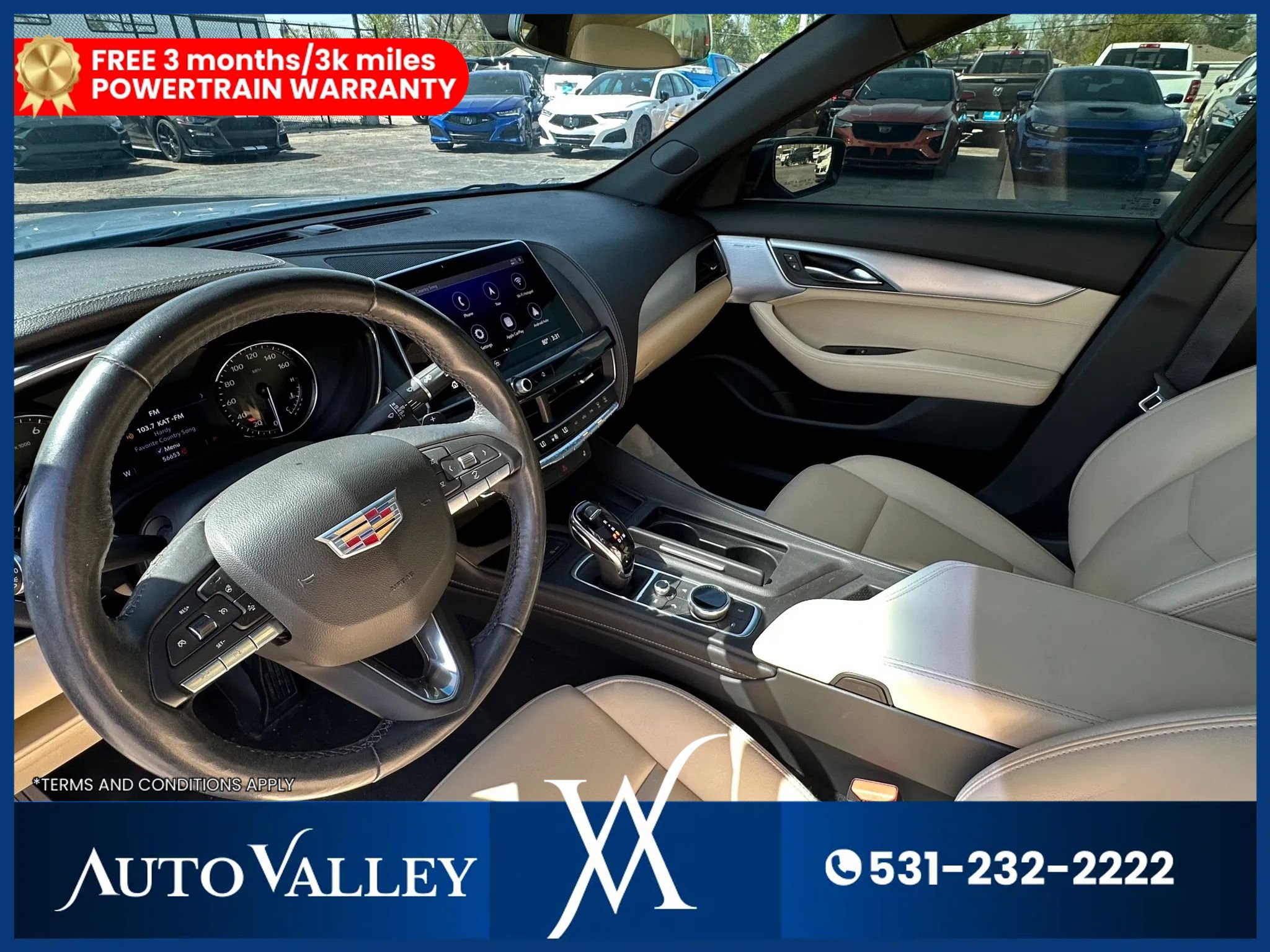 Used 2021 Cadillac CT5 Luxury w/ Sun And Sound Package AWD/4WD image 16