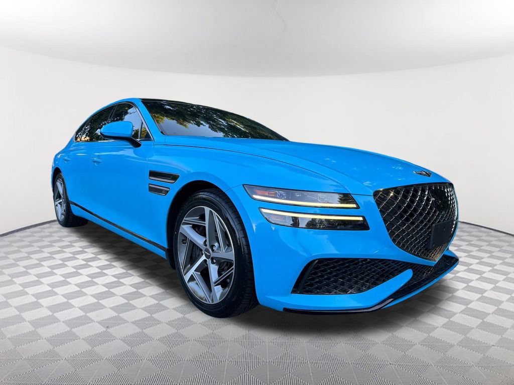 Used 2023 Genesis G80 3.5T Sport w/ Winter Weather Package AWD/4WD image 3