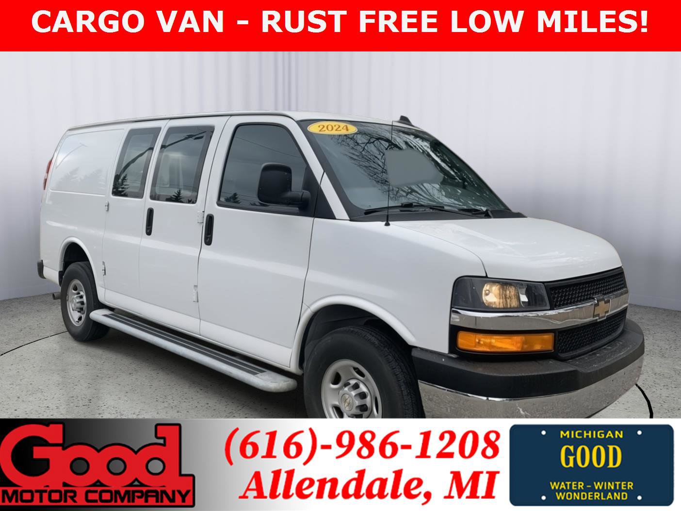 Used 2024 Chevrolet Express 2500 w/ Driver Convenience Package image 1