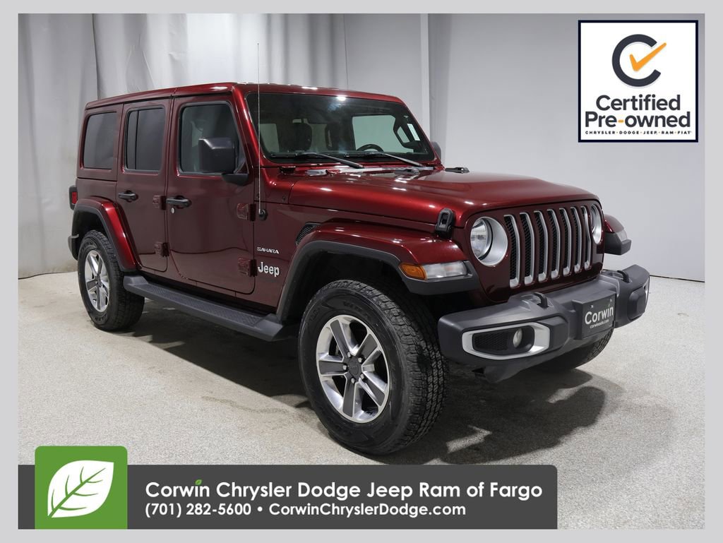 Certified 2021 Jeep Wrangler Unlimited Sahara image 1
