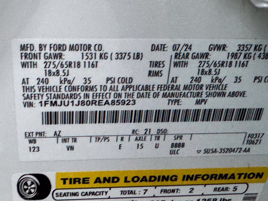 Used 2024 Ford Expedition XLT AWD/4WD image 47