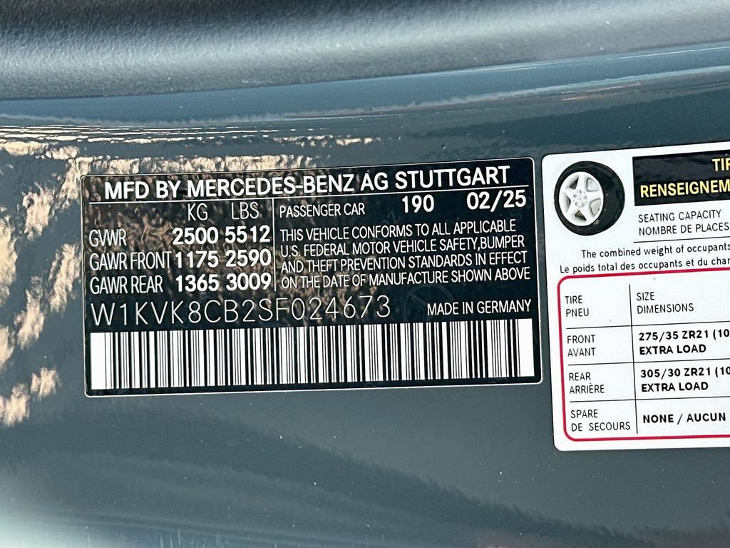 Used 2025 Mercedes-Benz SL 63 AMG S e Performance 4MATIC image 33