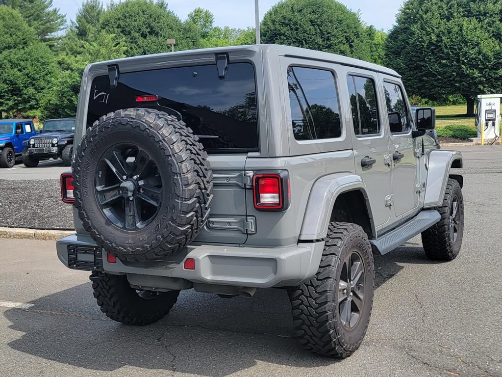 Used 2021 Jeep Wrangler Unlimited Sahara AWD/4WD image 8