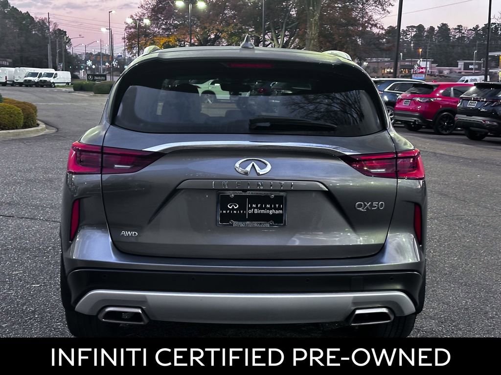 Certified 2025 INFINITI QX50 Luxe image 11