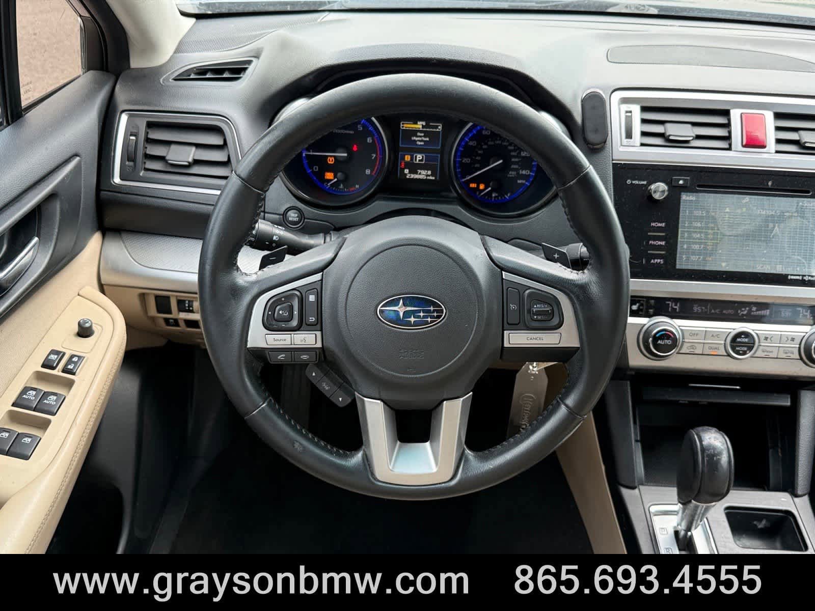 Used 2015 Subaru Outback 2.5i Premium w/ Protection Package #2 AWD/4WD image 18