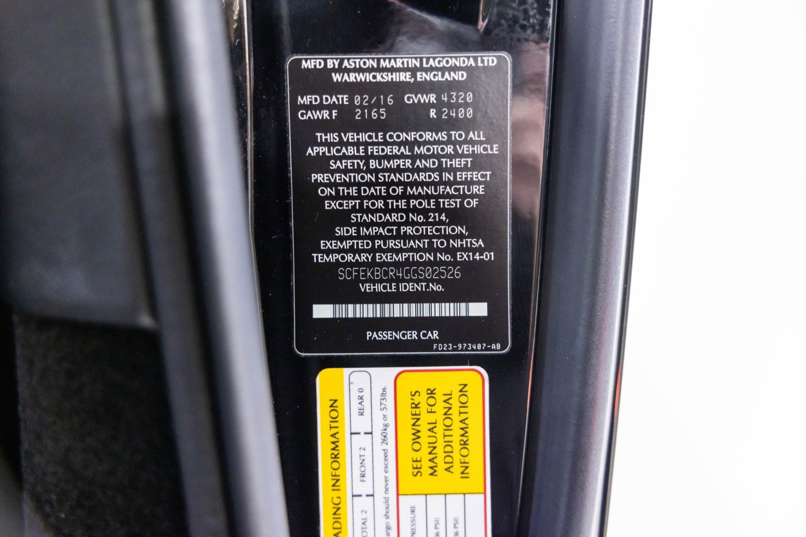 Used 2016 Aston Martin V12 Vantage S image 42