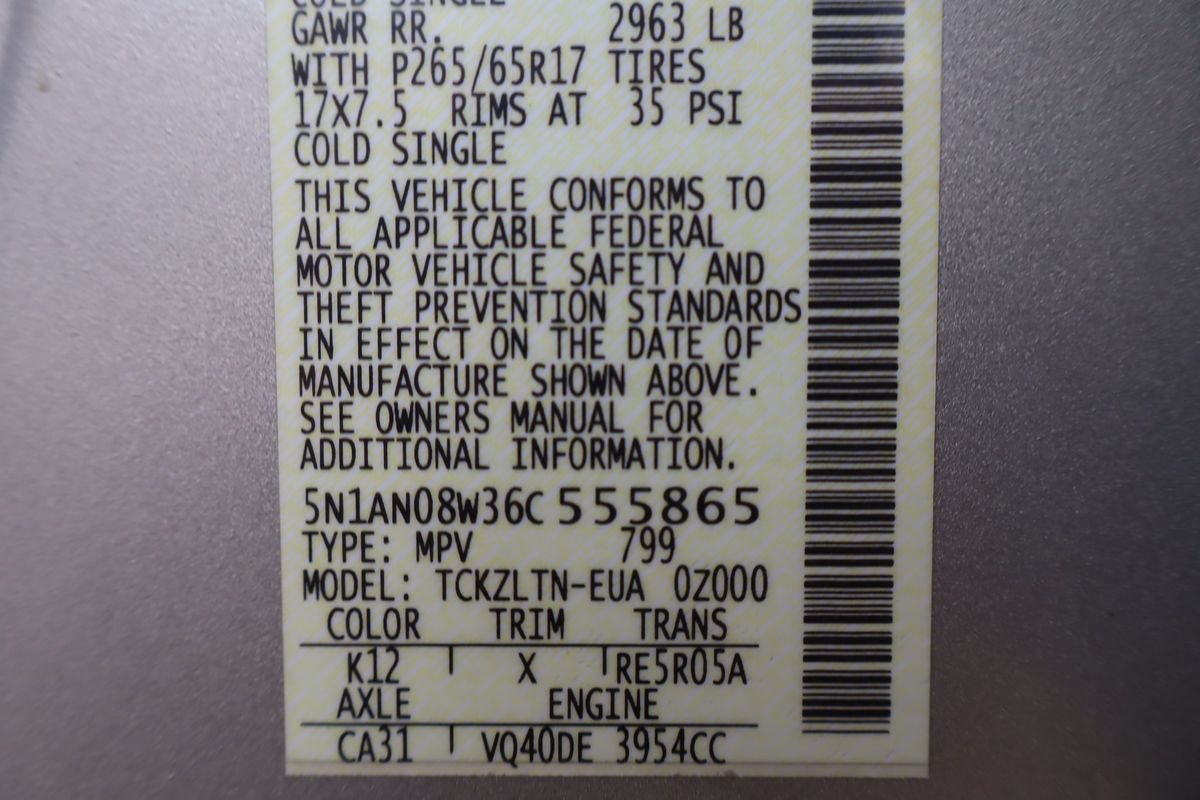 Used 2006 Nissan Xterra SE w/ (W94) Tow Pkg AWD/4WD image 45