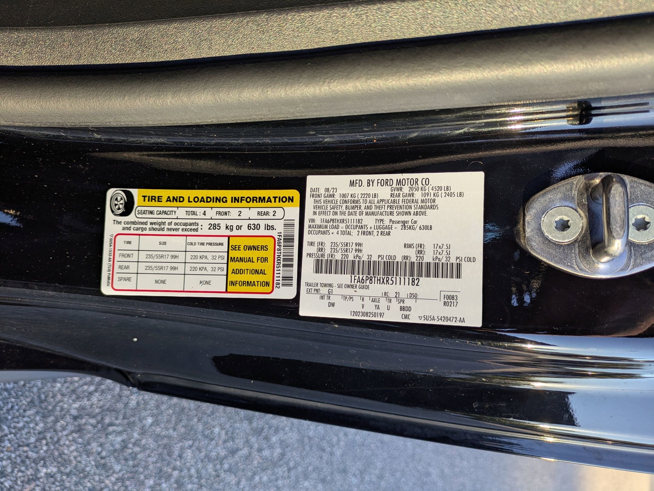 Certified 2024 Ford Mustang Coupe image 36