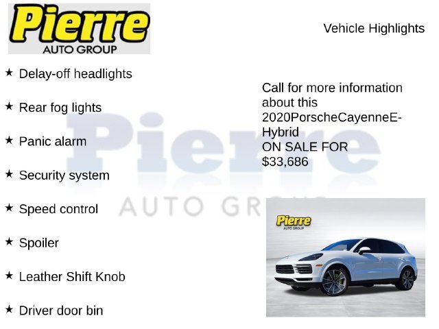 Used 2020 Porsche Cayenne E-Hybrid AWD/4WD image 22