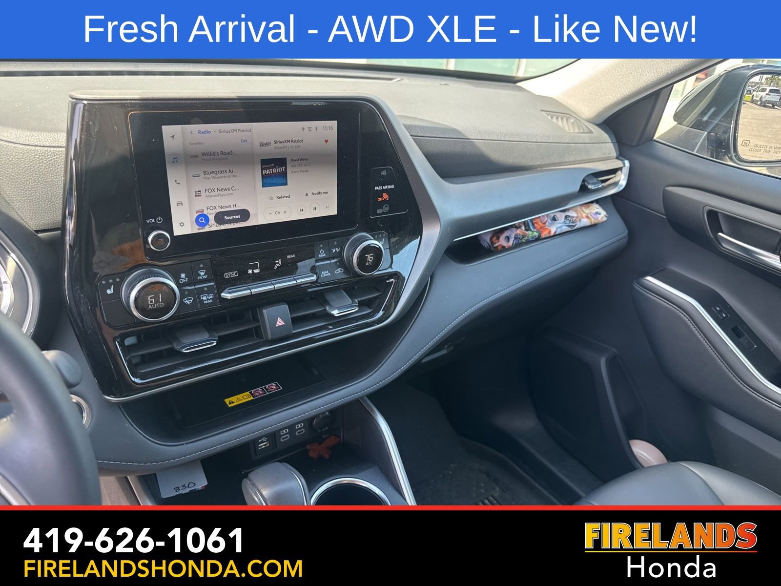 Used 2026 Toyota Highlander XLE AWD/4WD image 22