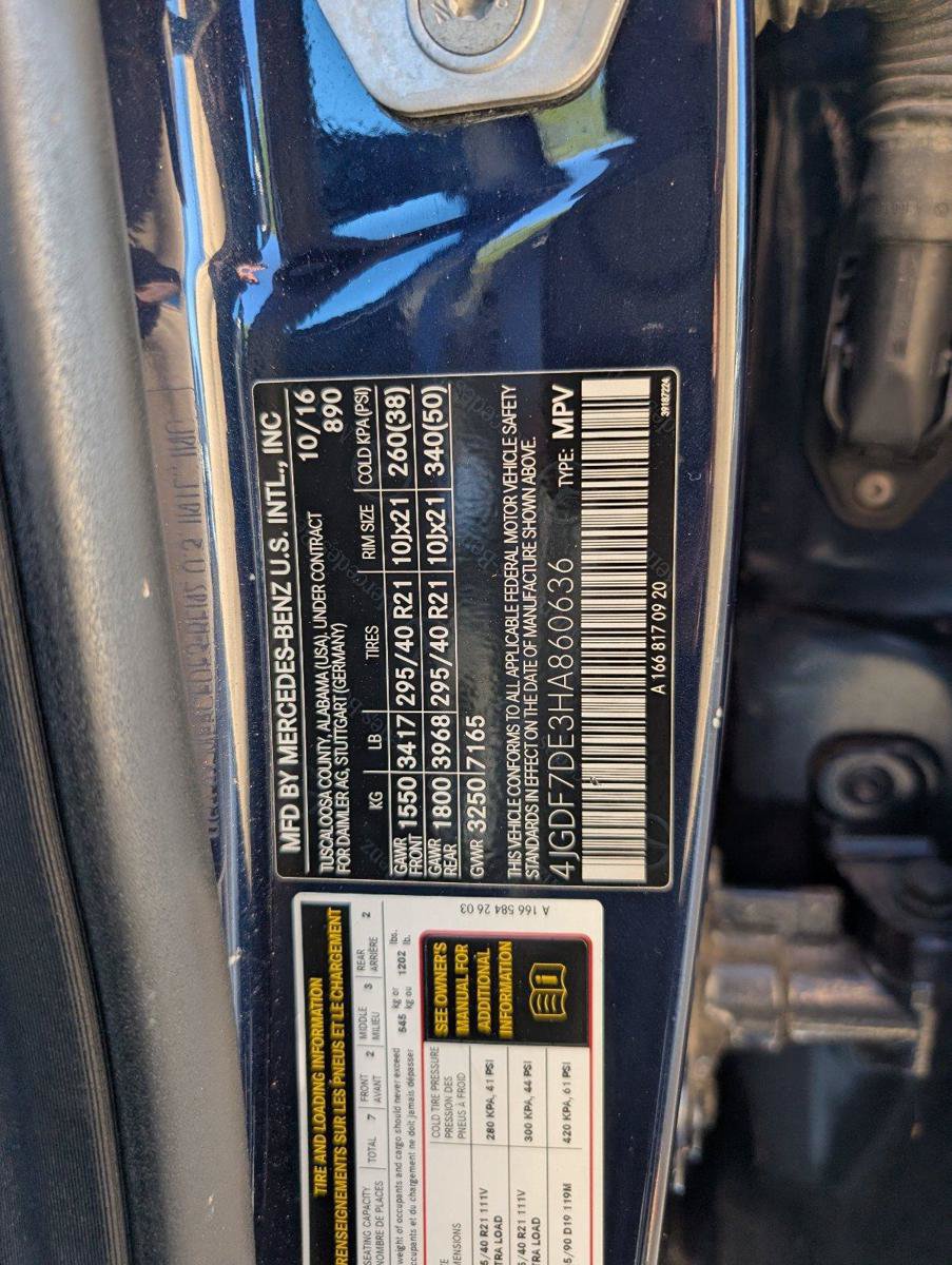 Used 2017 Mercedes-Benz GLS 550 4MATIC image 14