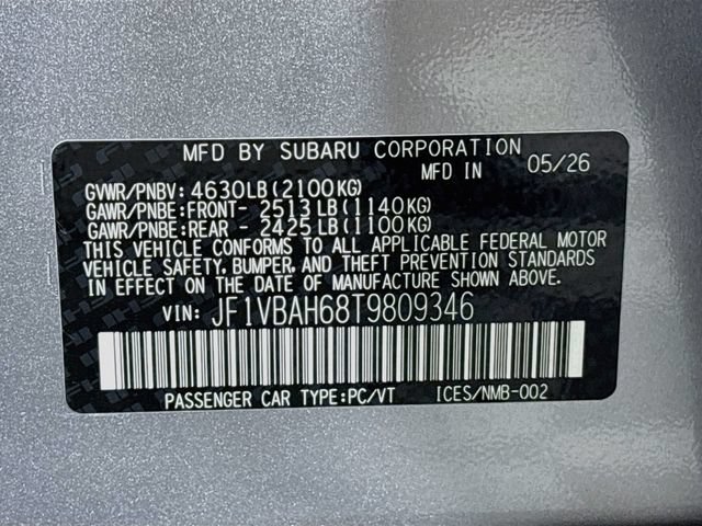 New 2026 Subaru WRX AWD/4WD image 29