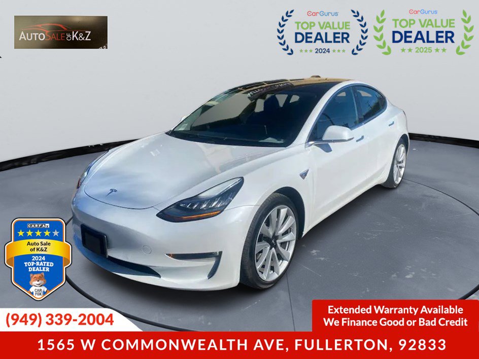 Used 2020 Tesla Model 3 Long Range image 1