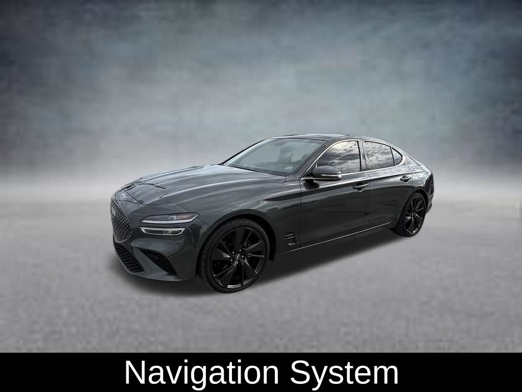 Used 2023 Genesis G70 2.0T w/ Sport Prestige Package RWD image 3