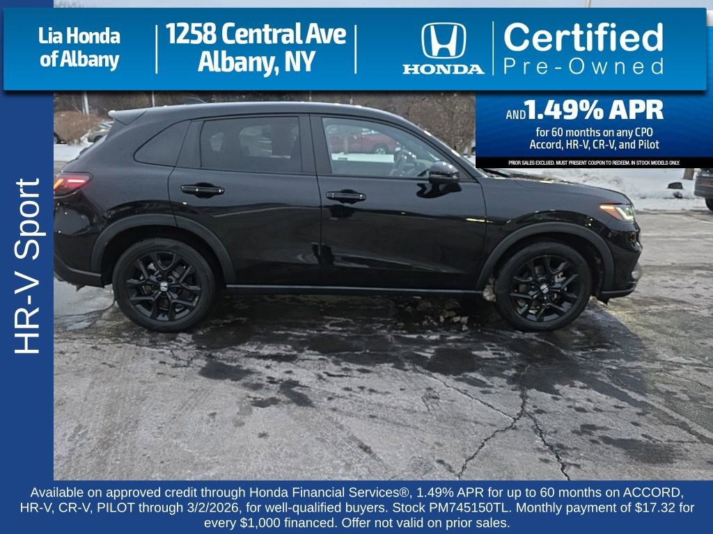 Certified 2023 Honda HR-V Sport image 8