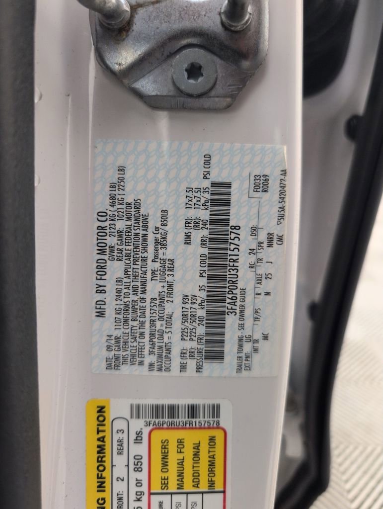 Used 2015 Ford Fusion Titanium image 47