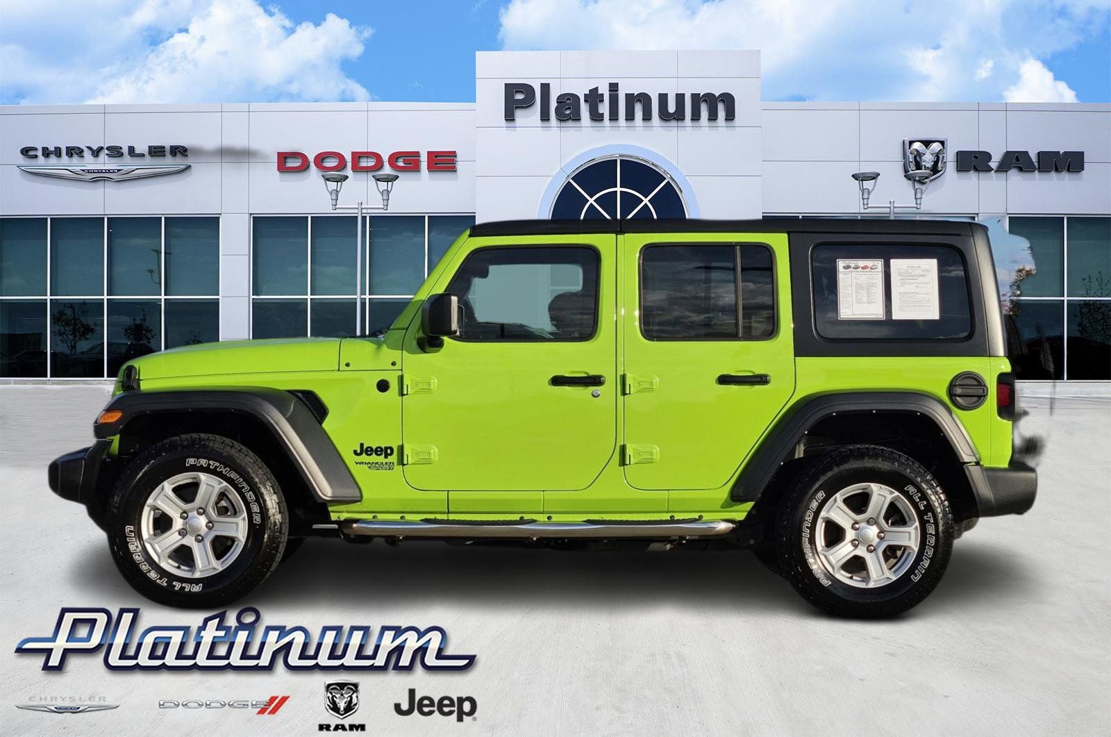Used 2021 Jeep Wrangler Unlimited Sport image 3