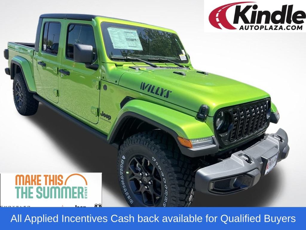 New 2025 Jeep Gladiator Mojave AWD/4WD 360° Tour