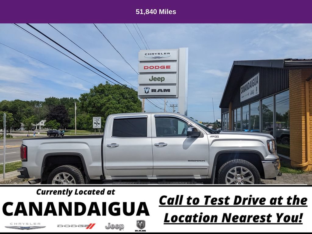 Used 2018 GMC Sierra 1500 SLT w/ SLT Premium Package AWD/4WD image 2