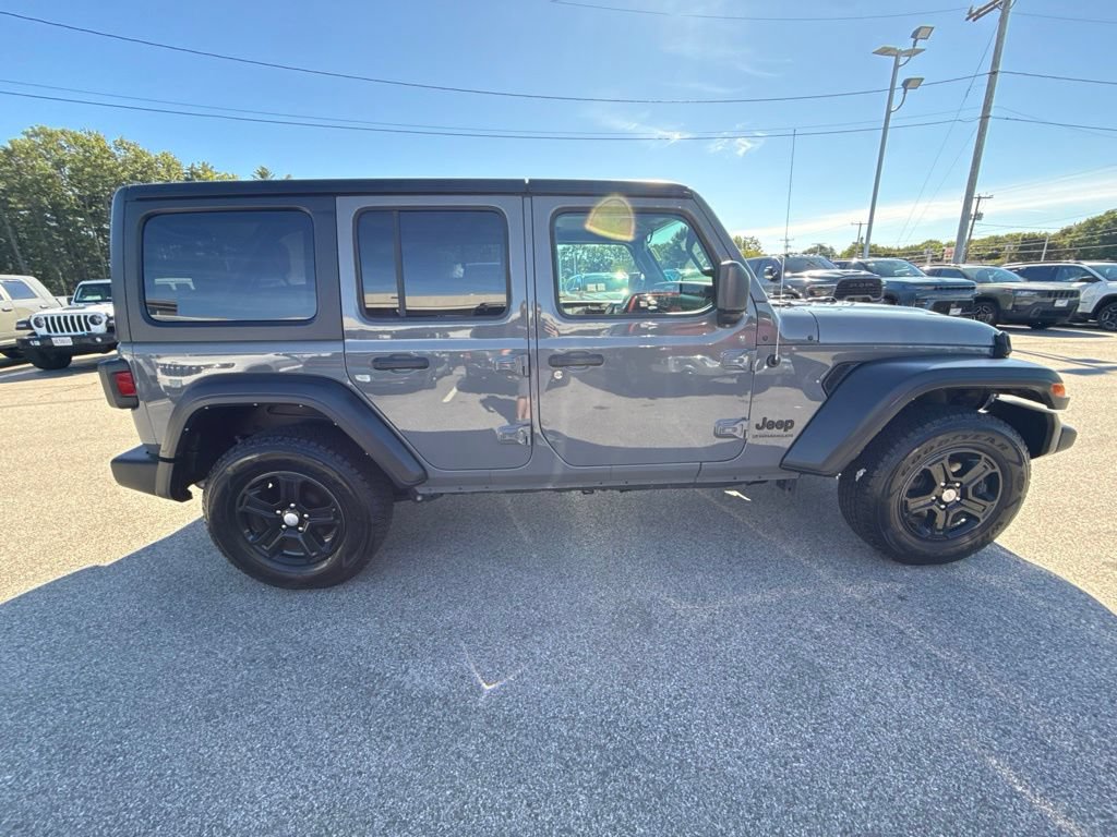Certified 2023 Jeep Wrangler Unlimited Sport AWD/4WD image 6