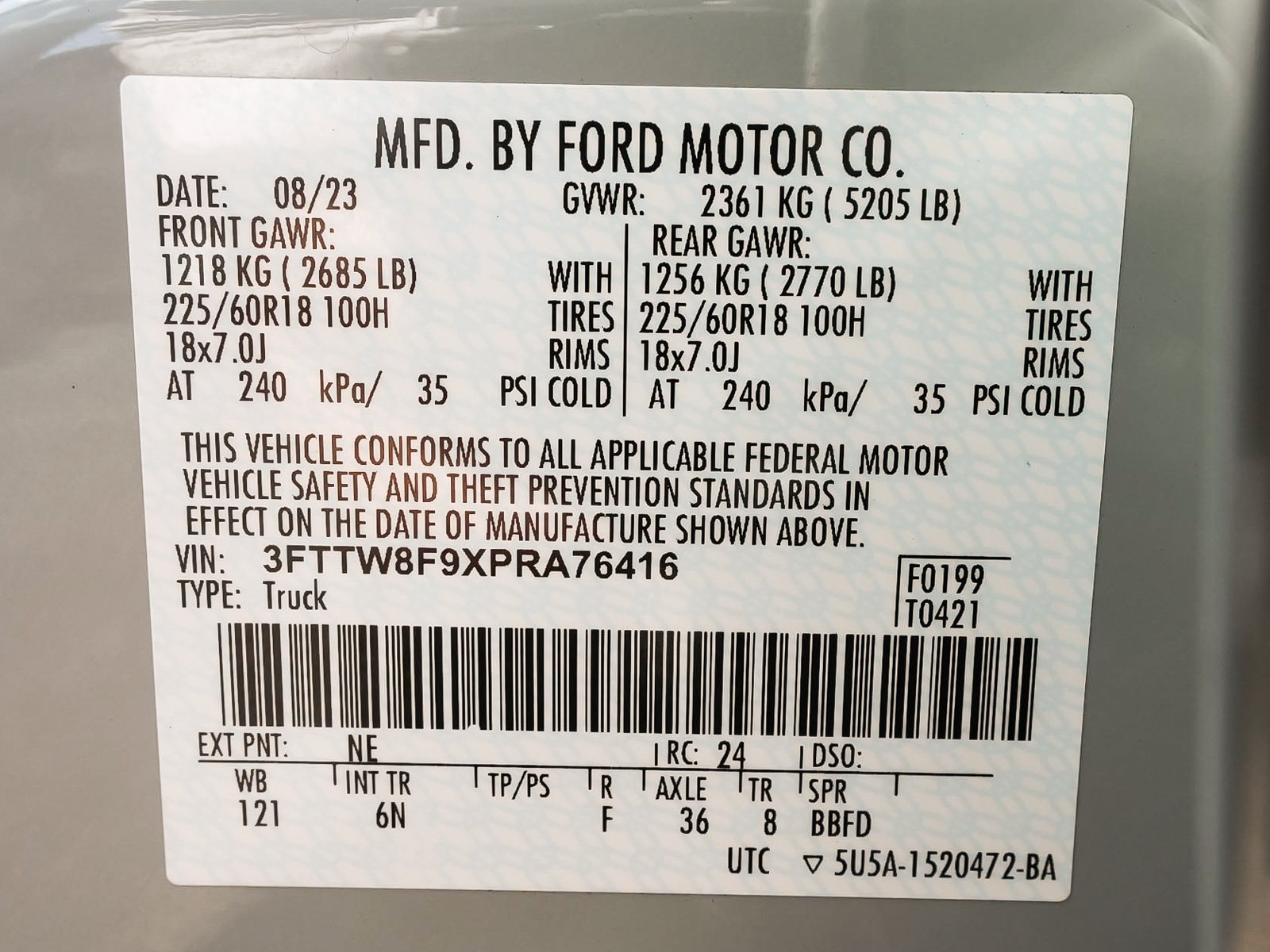 Used 2023 Ford Maverick Lariat w/ Lariat Luxury Package AWD/4WD image 17