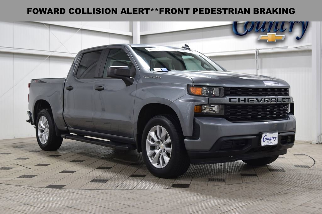 Used 2022 Chevrolet Silverado 1500 Custom w/ Safety Confidence Package AWD/4WD image 1