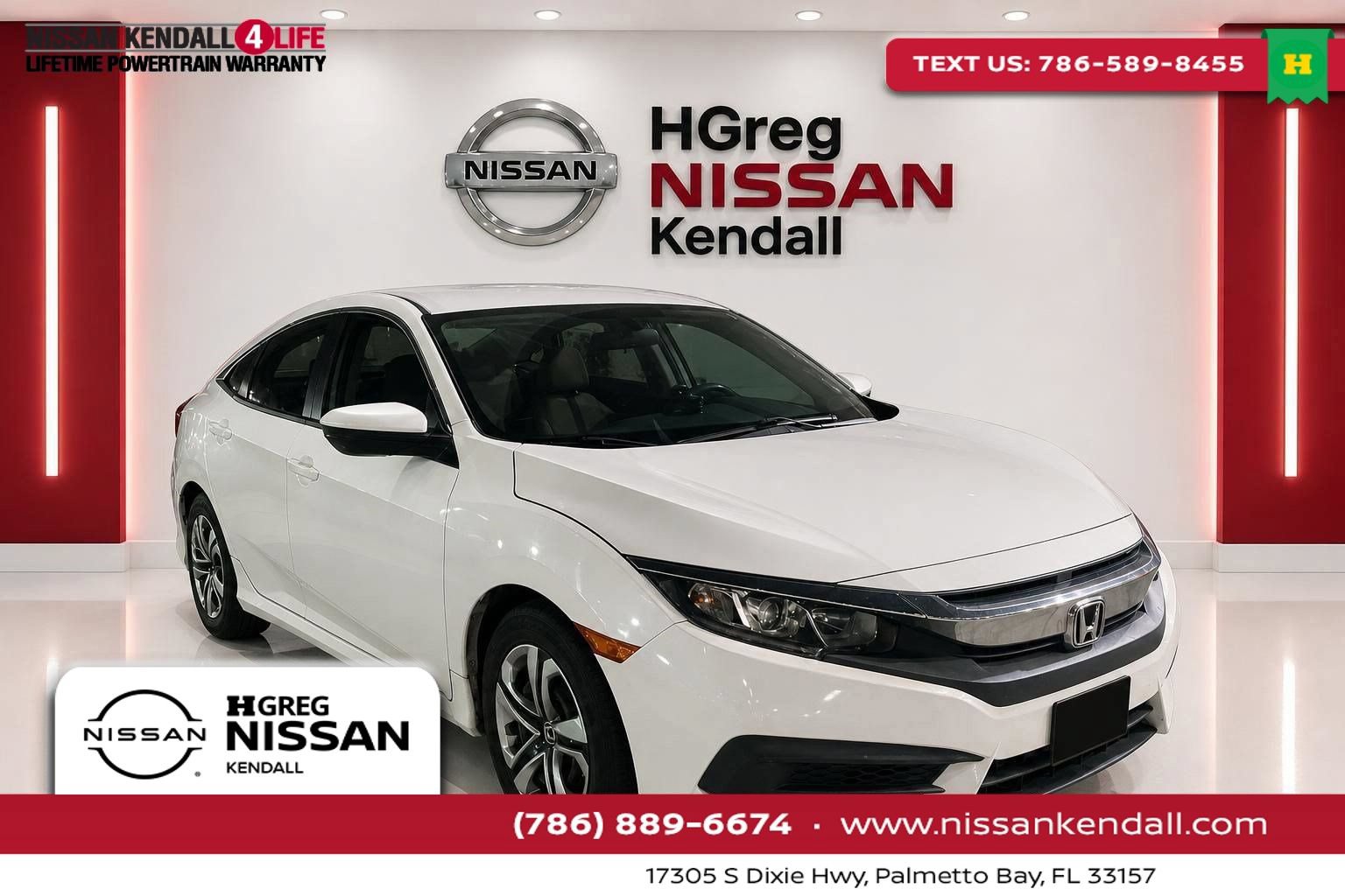 Used 2018 Honda Civic LX image 1