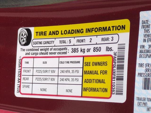 Used 2015 Ford Fusion SE w/ Equipment Group 501A FWD image 15