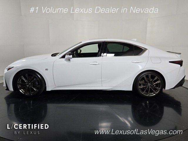Certified 2023 Lexus IS 350 F Sport w/ Navigation Package RWD image 3